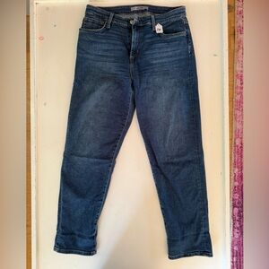 Joe's boyfriend Jeans Dark Blue Straight Leg Women's Jeans